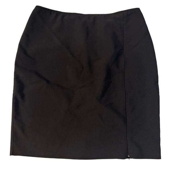 90s Garage Made in Canada Zipper Detail Pencil Skirt - Picture 1 of 4